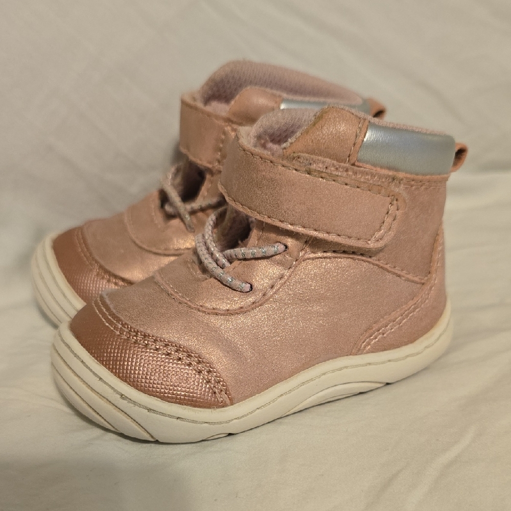 Life Stride Shimmering Rose Baby Walker Shoes